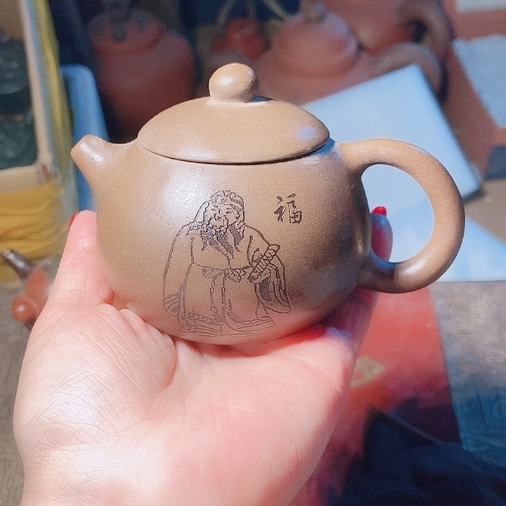 紫砂茶杯宜兴紫砂手工制作