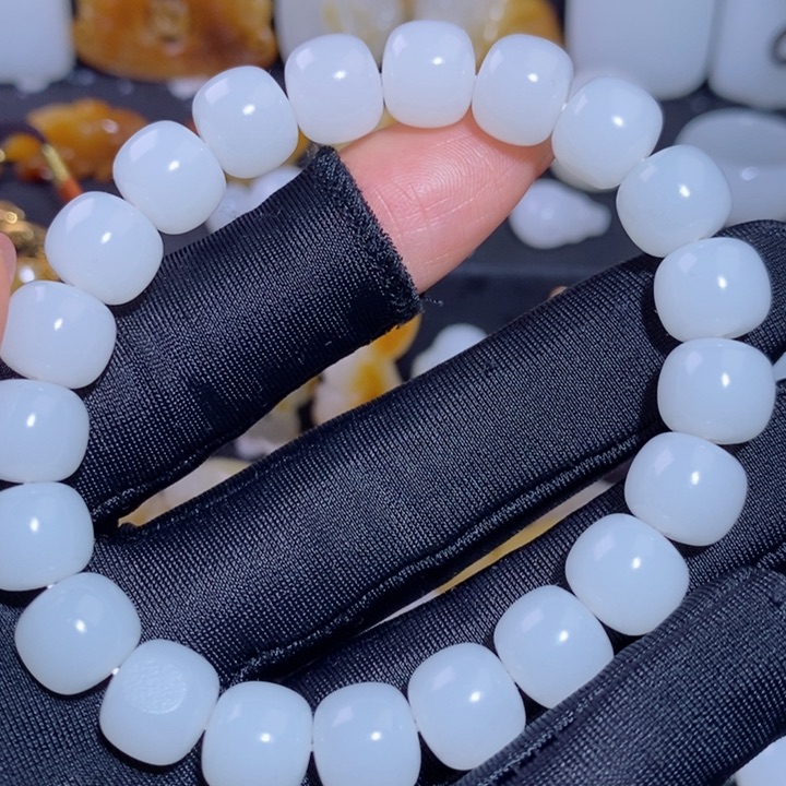 和田玉套链未镶嵌