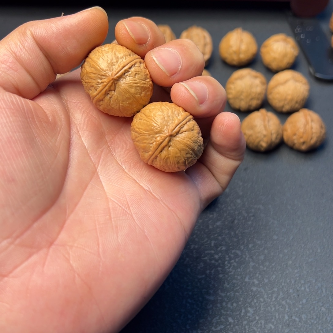 文玩核桃把件南瓜墩