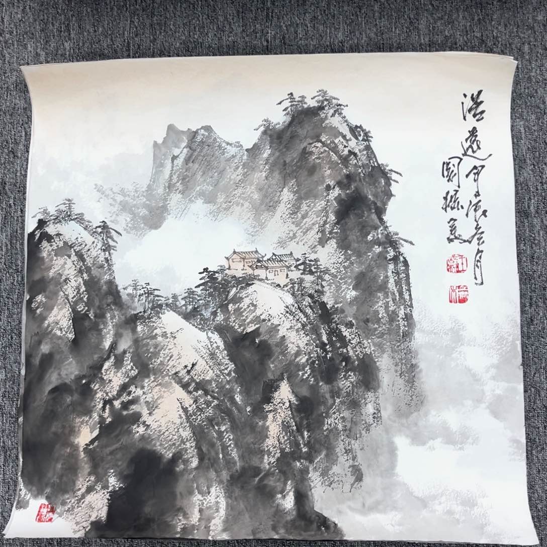 国画绘画王老师作品65.65
