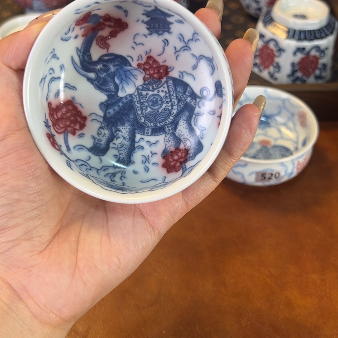 小**.景德镇陶瓷手工手绘