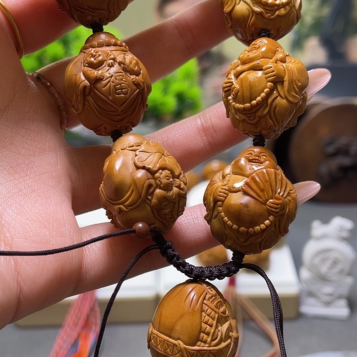 悠***得橄榄核吊坠橄榄核雕