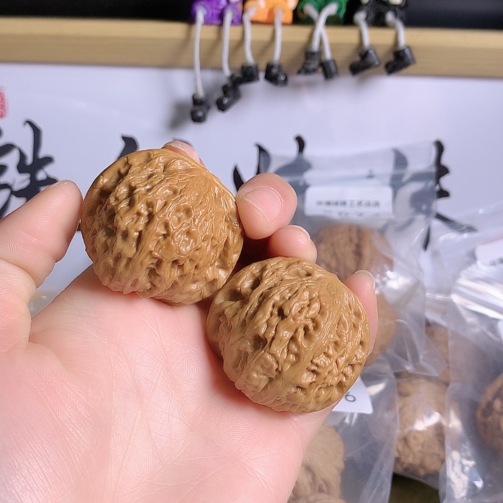 把件文玩核桃铁锤42微修