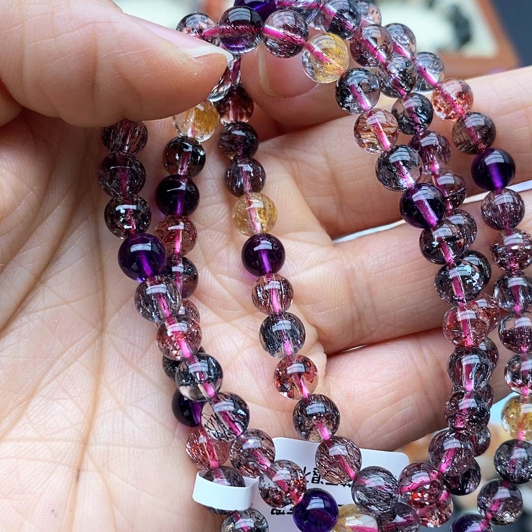 水晶手链未镶嵌燕*超七