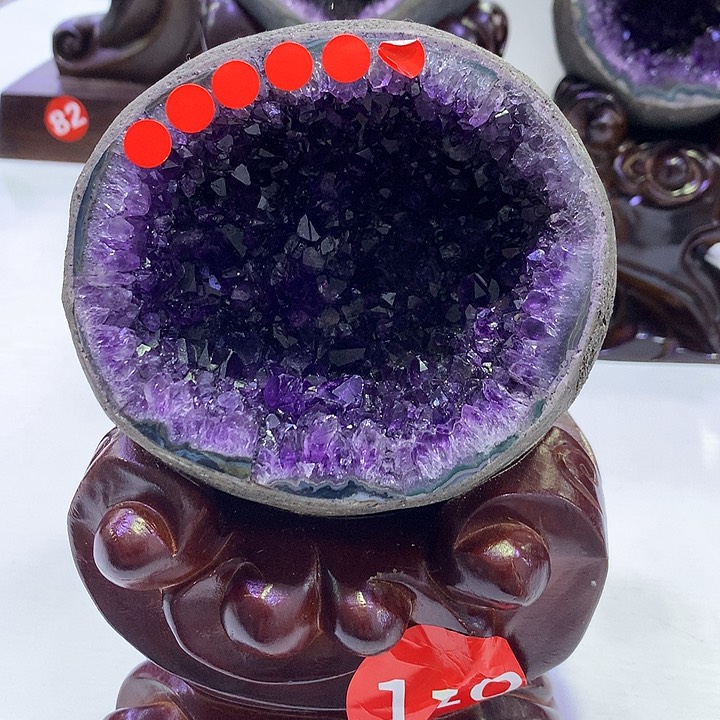 未镶嵌紫晶大型摆件（非配饰）蛋