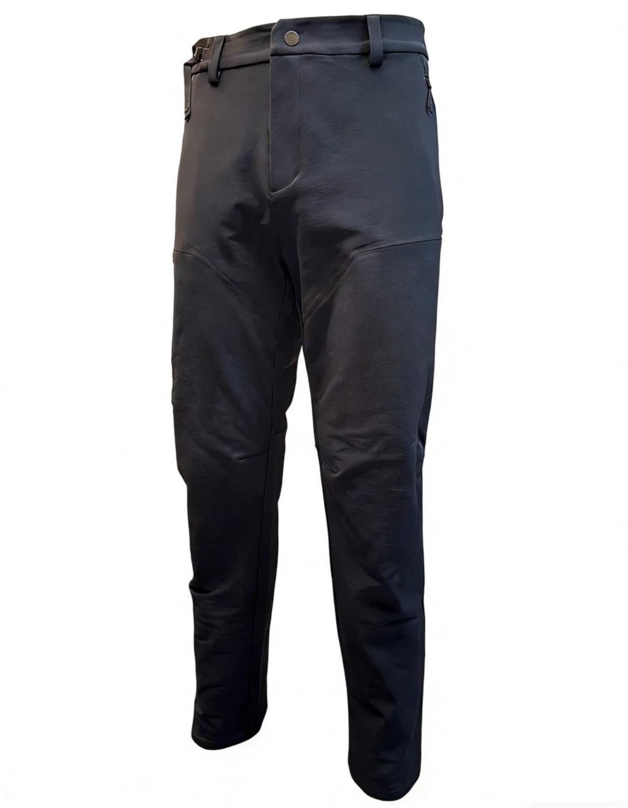 秋冬新款户外男裤直筒微宽松长裤软壳裤男女同款