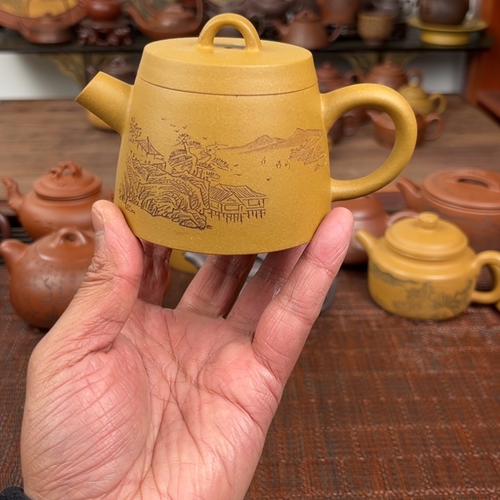 紫砂茶壶紫砂壶微瑕170cc