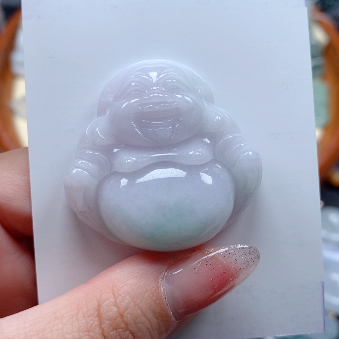 翡翠颈饰未镶嵌千**雪天然翡翠