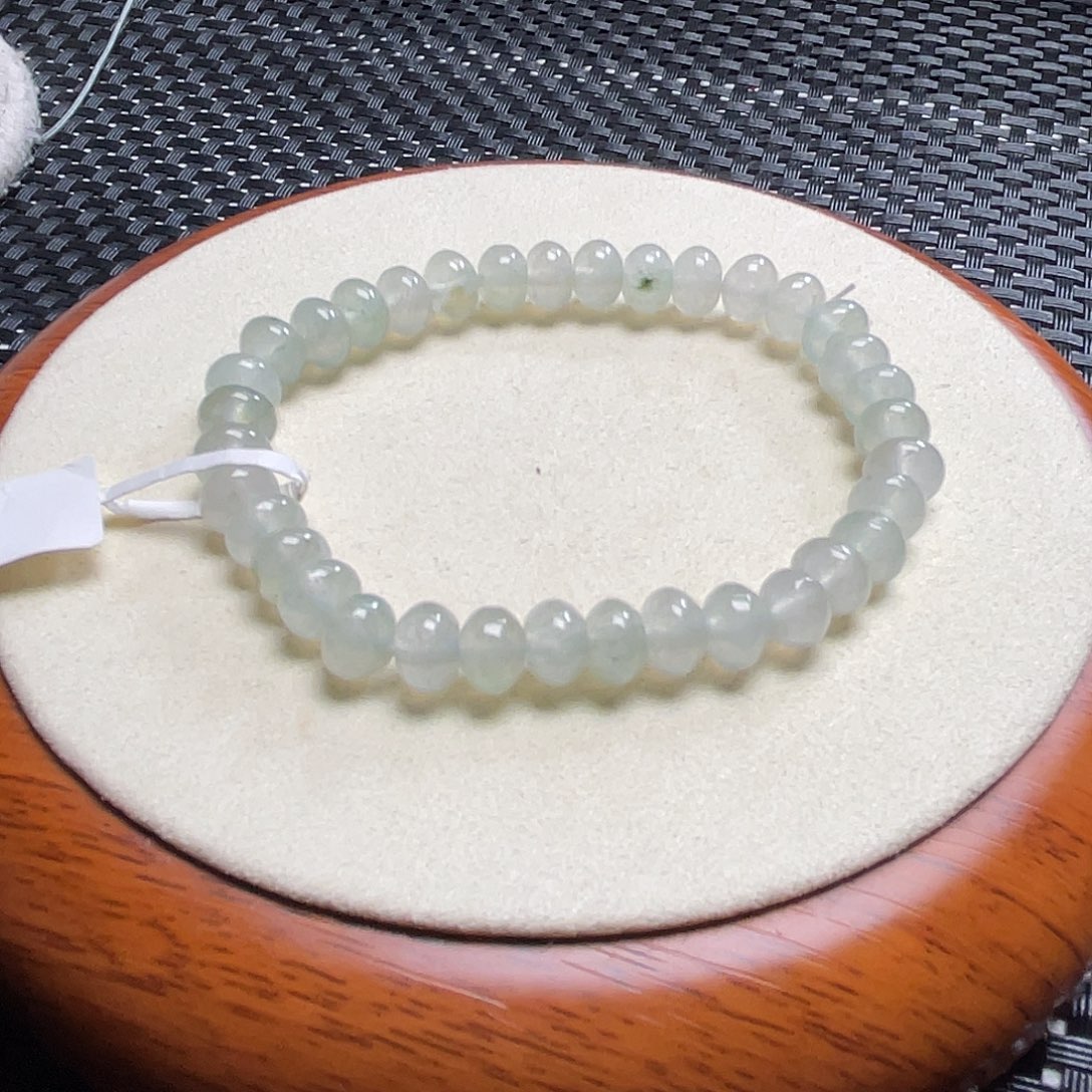 翡翠手链未镶嵌卡7.4 5.2