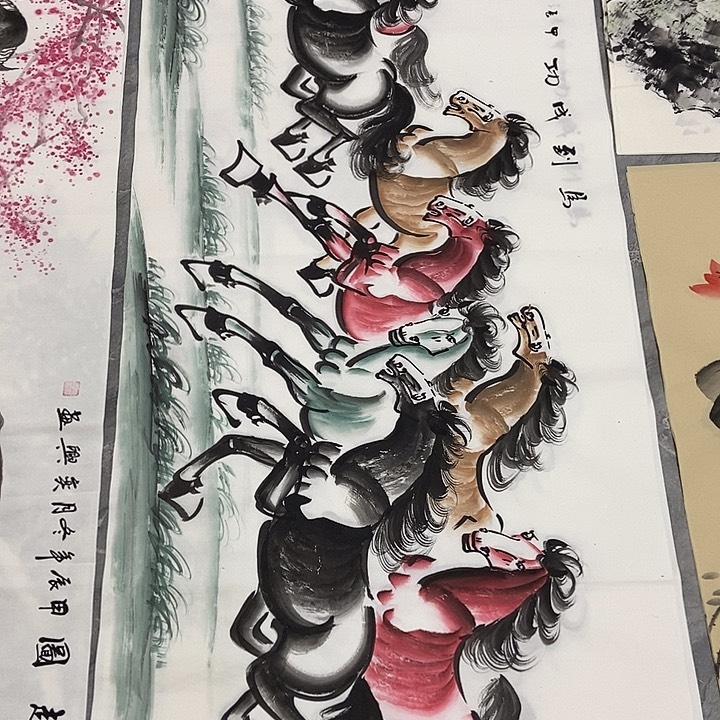 三个张画廊直播间！