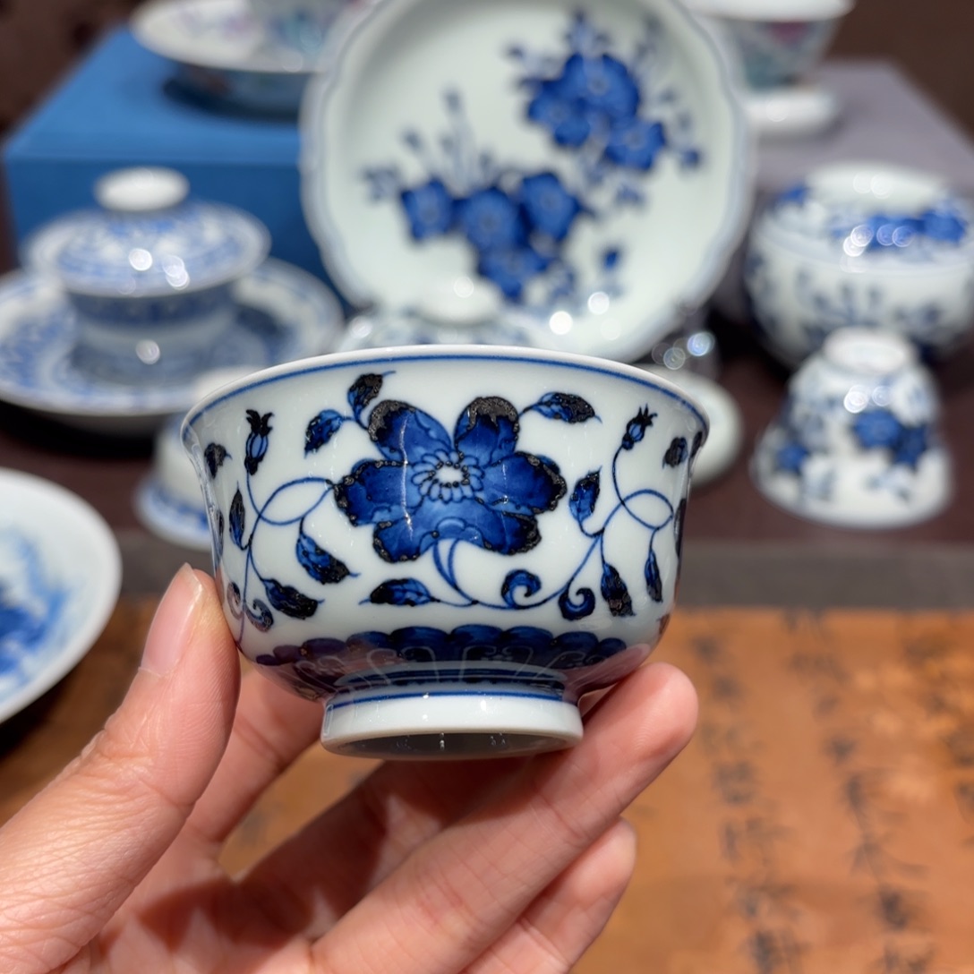 瓷片景德镇纯手工手绘