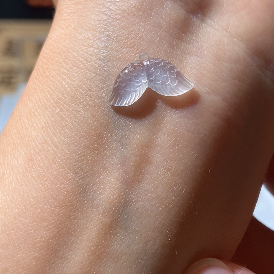 定制翡翠未镶嵌翡翠8.9×15.6×2.6