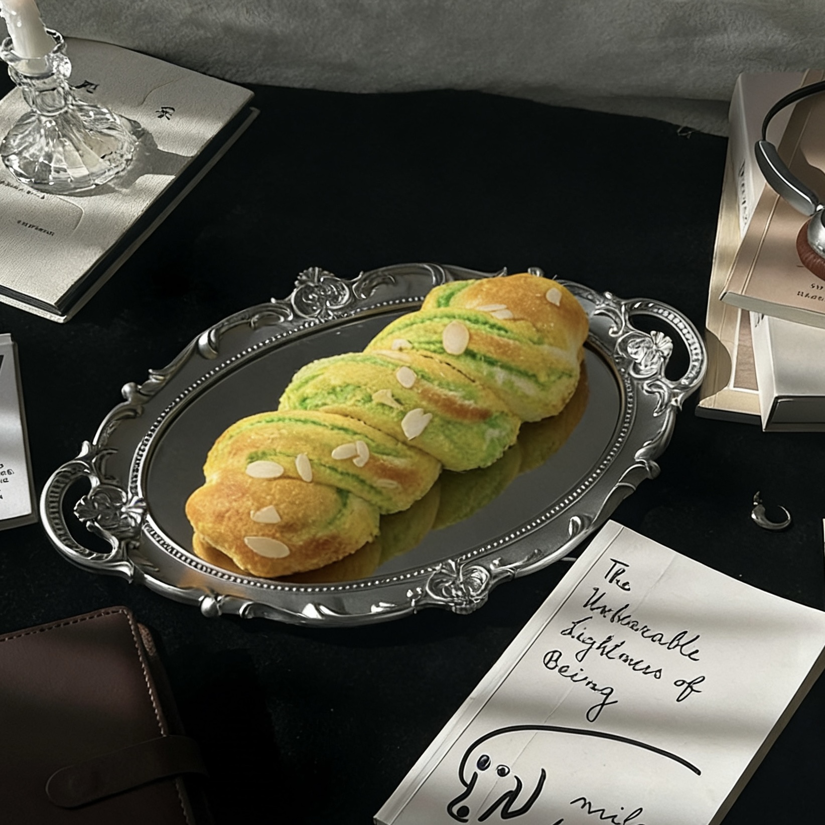 杏仁椰王麵包(手工製作，當日烤製)