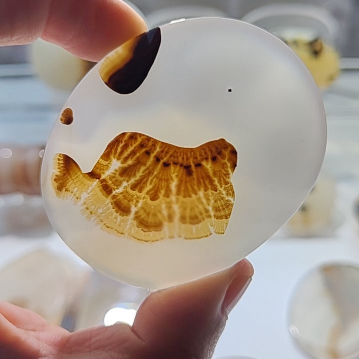 玛瑙/玉髓未镶嵌吊坠(不含链)96号