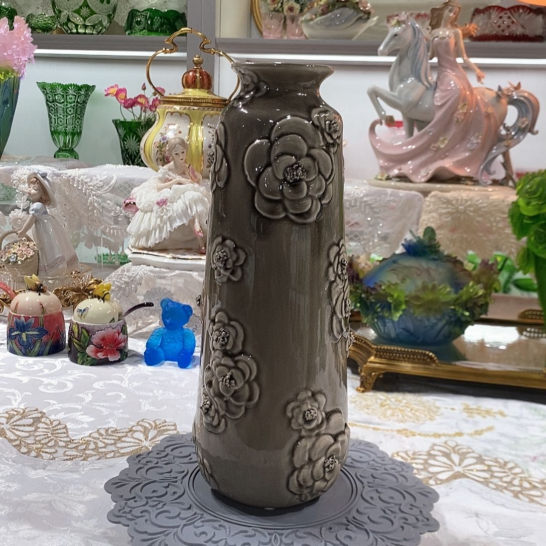 摆件0125福利出口高温瓷花瓶