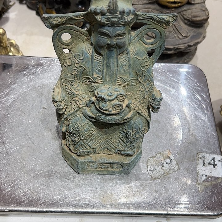 柳*黄铜摆件工艺品摆件