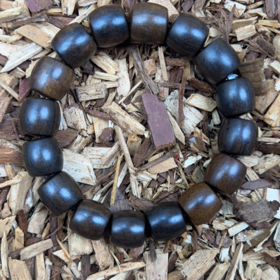 10 福来精选文玩沉香木作手串14mm