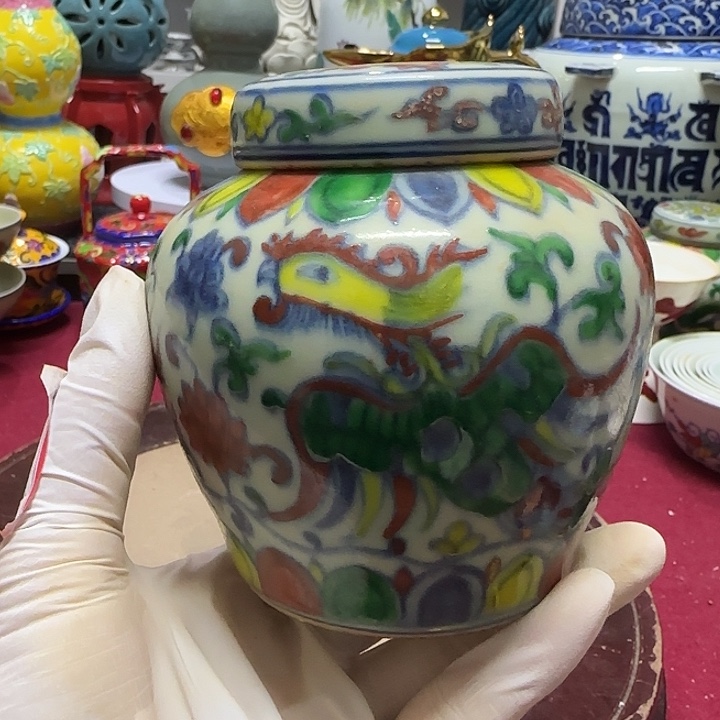 摆件工艺品瓷片装饰