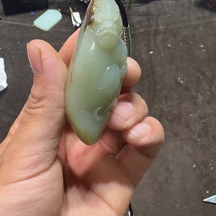 未镶嵌和田玉车挂