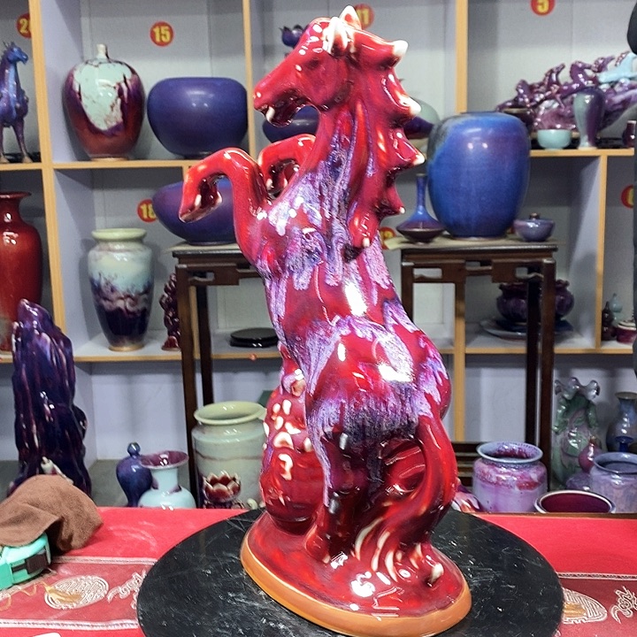 瓶中国神垕精品钧瓷