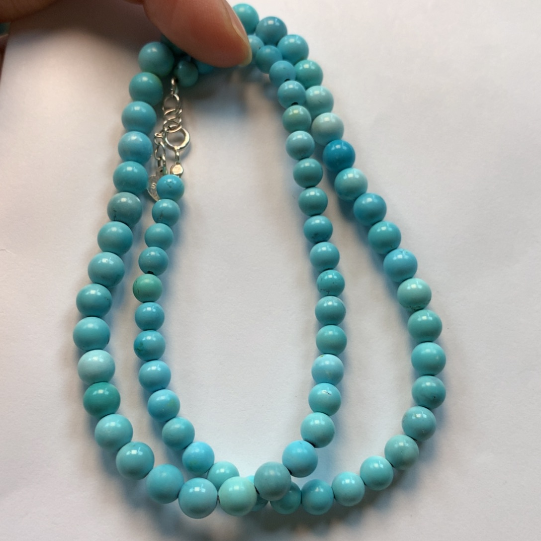 绿松石锁骨链未镶嵌