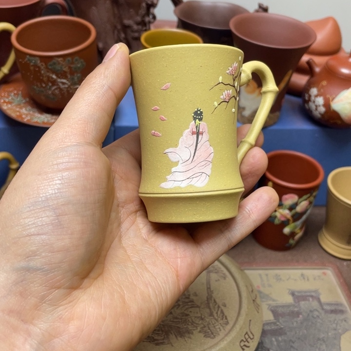 紫砂茶杯紫砂主人杯