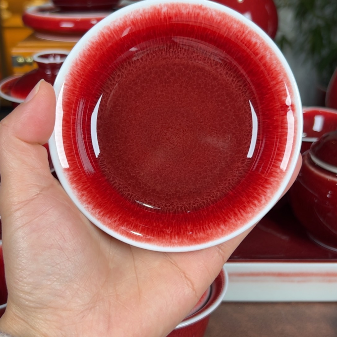 杯景德镇原矿郎红杯