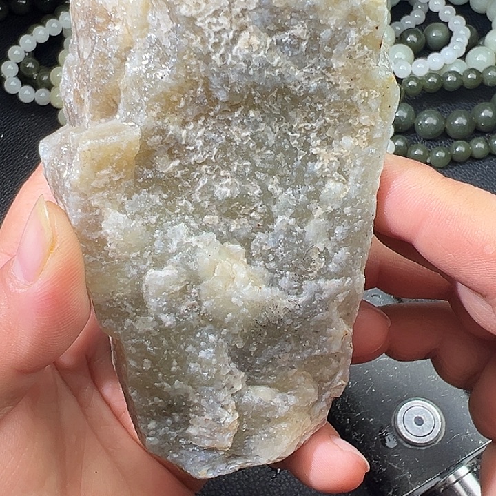 和田玉（糖玉）未镶嵌车挂