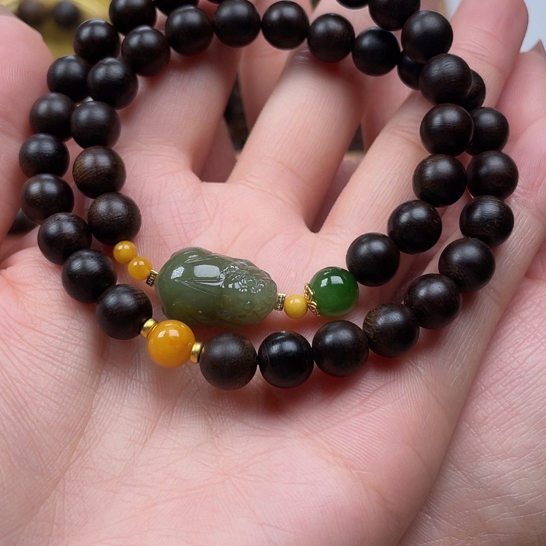 沉香手串天然沉香别院 真沉香才有价值 一单一检