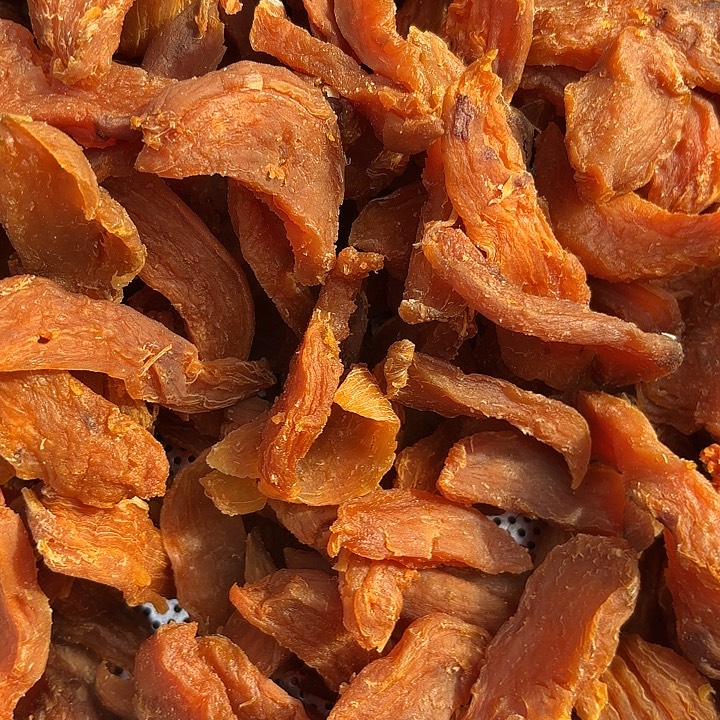 中国大陆炎陵红薯干2斤，14号偏干