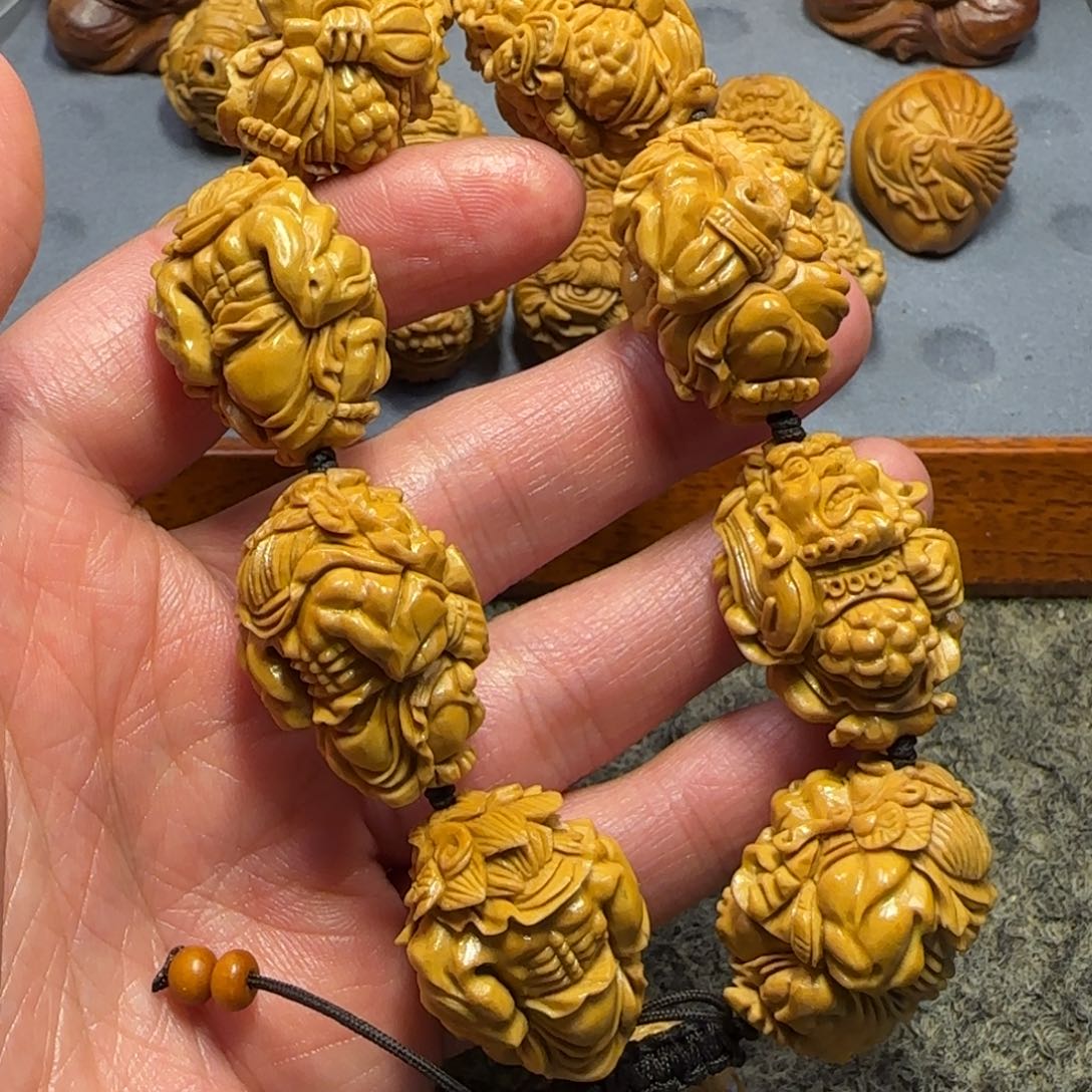 橄榄核吊坠大***图……………………