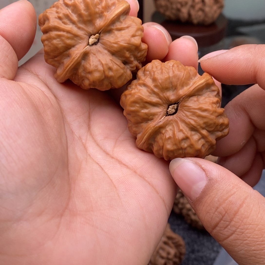 文玩核桃把件37蛤蟆头196