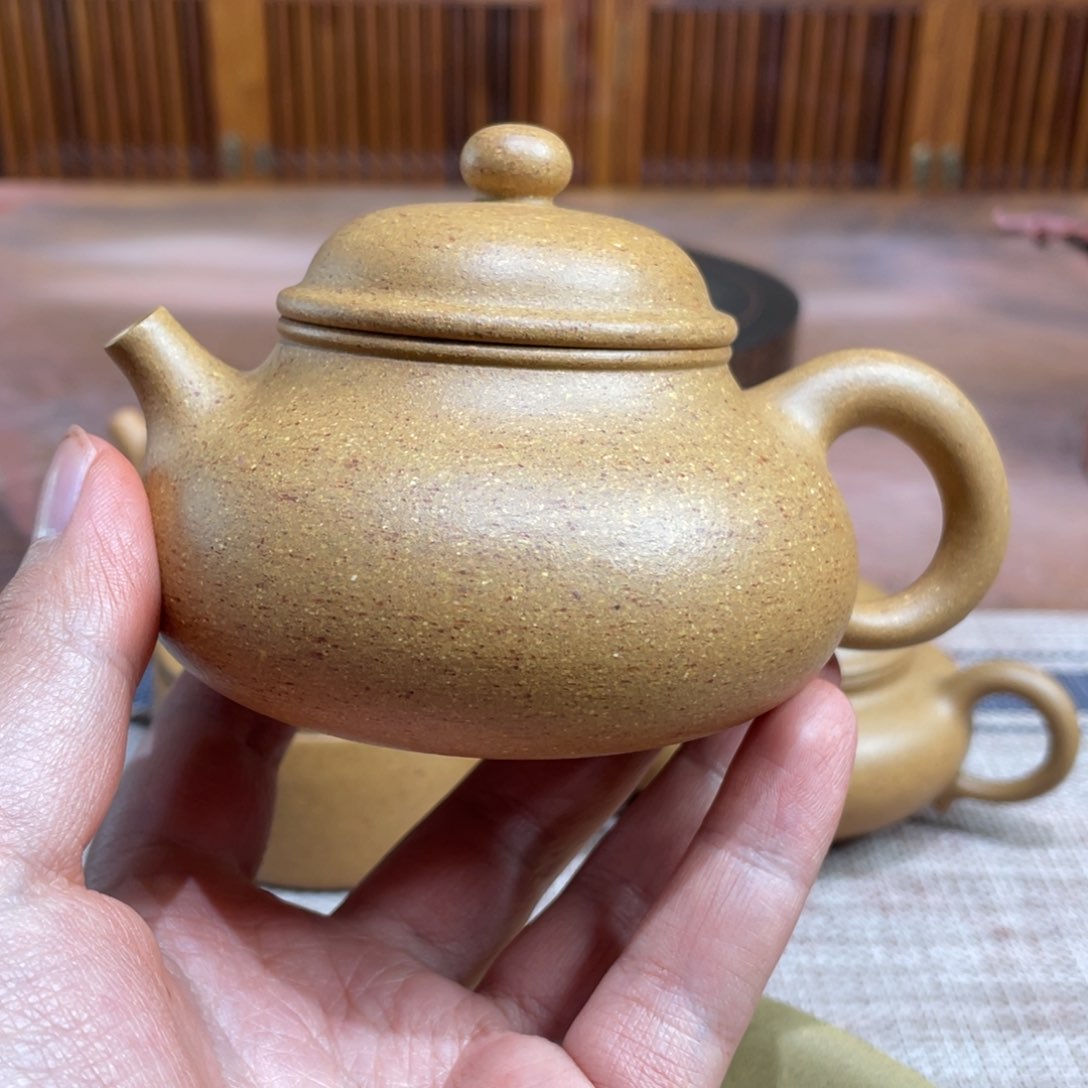 紫砂茶壶苏*儿宜兴紫砂原矿紫砂壶