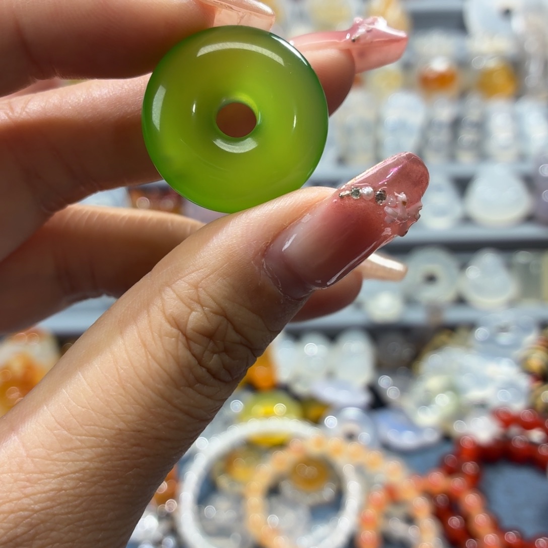 玛瑙/玉髓未镶嵌吊坠(不含链)