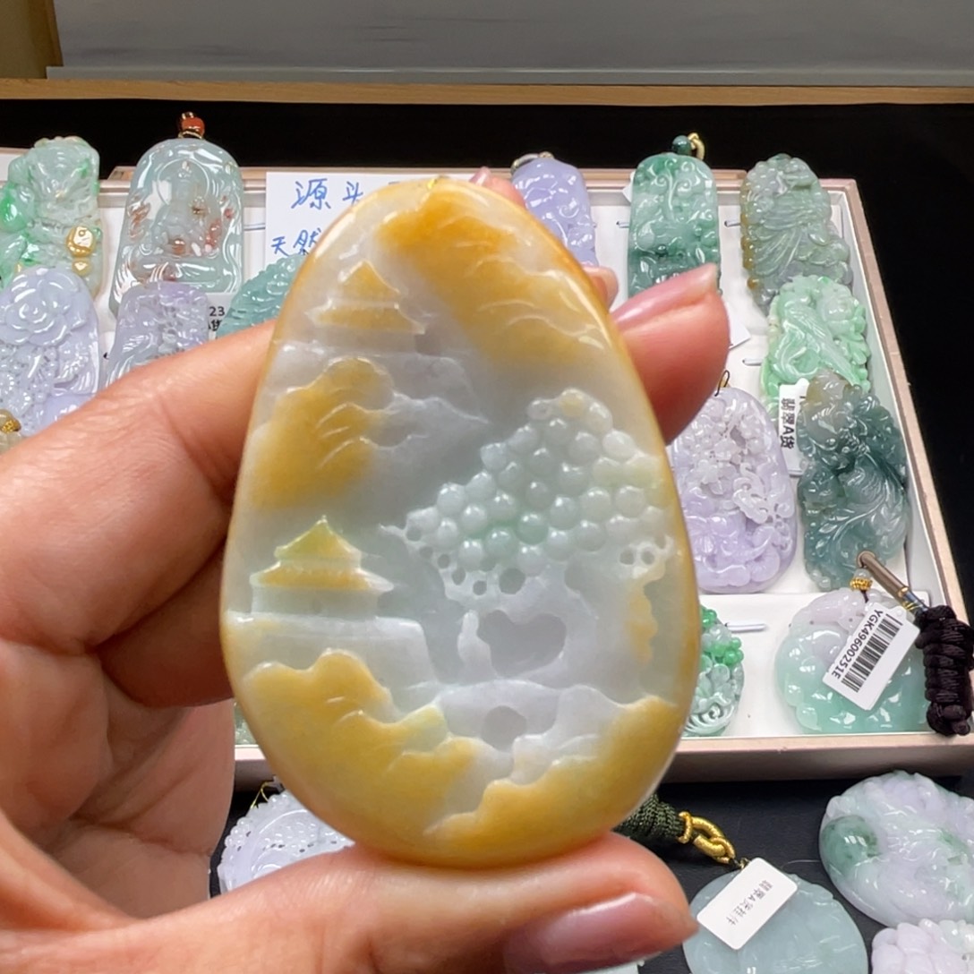 翡翠吊坠(不含链)未镶嵌