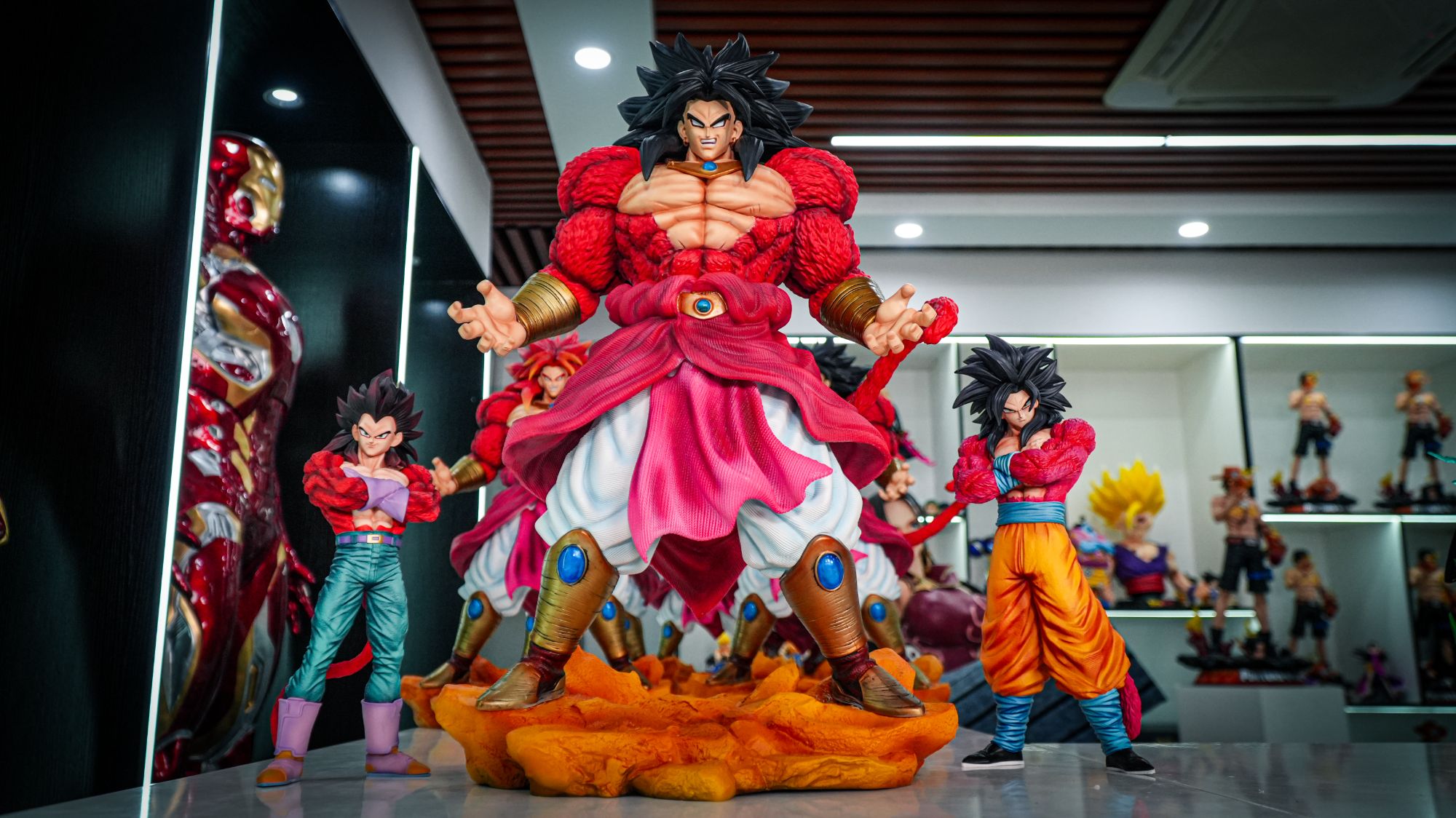 【极乐模玩专属】50cm黑发超四形态布罗利-全款排单