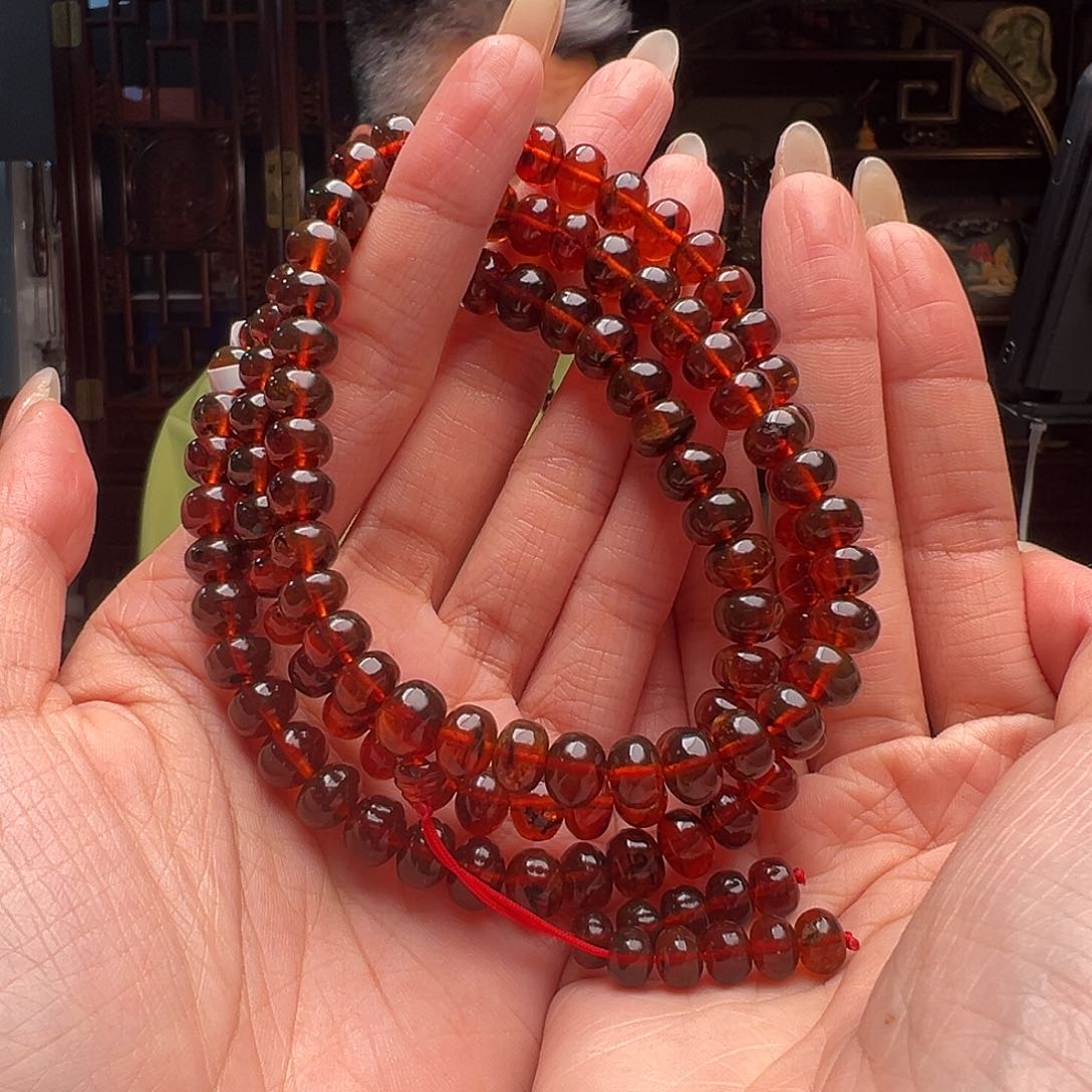 琥珀裸石未镶嵌抚顺琥珀20517。8mm