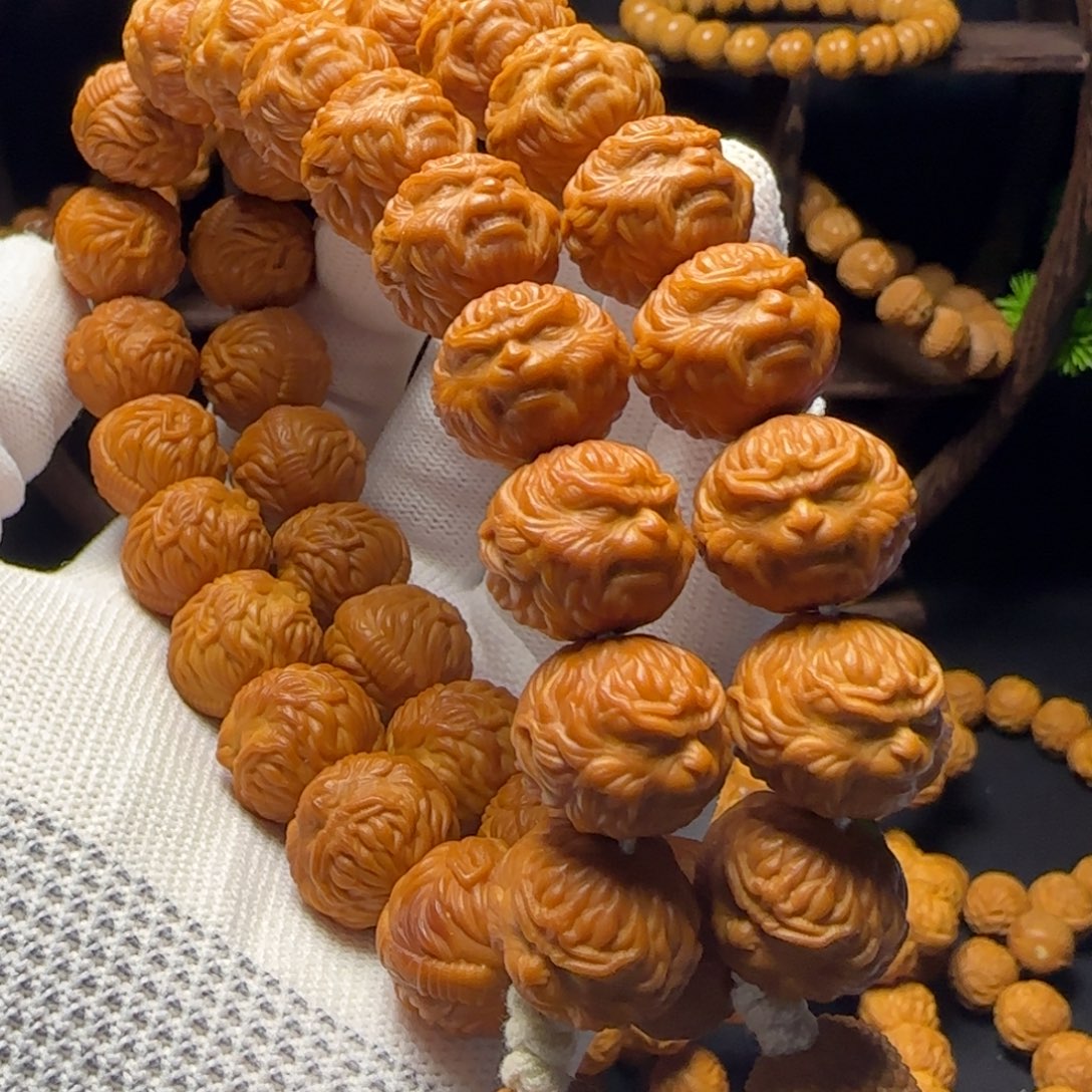 H***y猴头核桃吊坠猴头