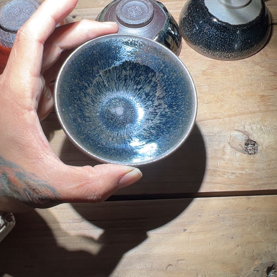 茶盏老木头柴烧建盏精选18