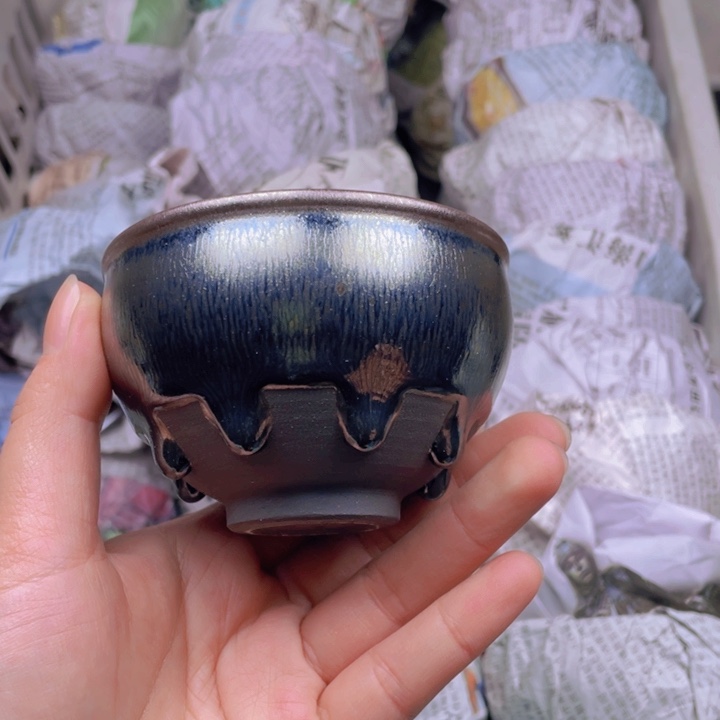 茶盏建窑建盏主人杯