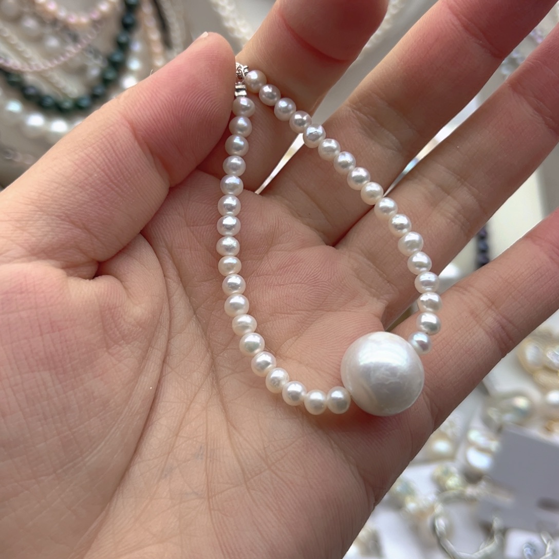 颈饰淡水珍珠未镶嵌
