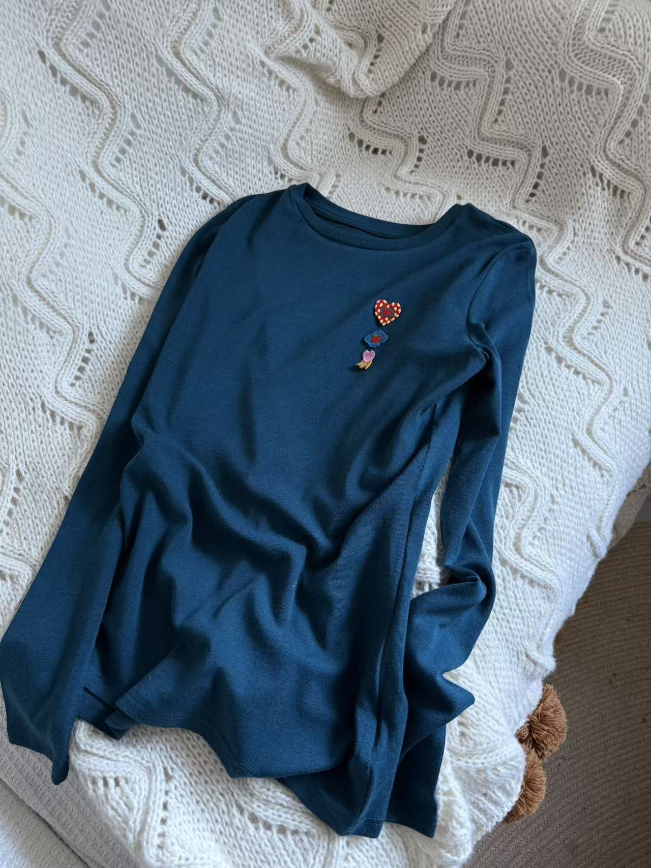 韩代.孔雀蓝 打底 L25120551