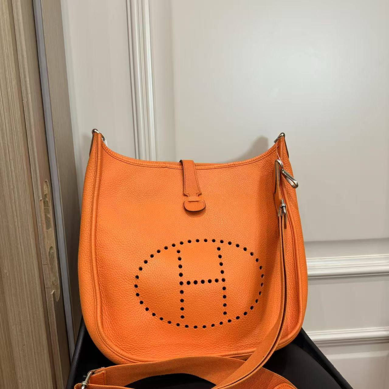 95新 Hermes/爱马仕 乱乱子中古/女士/单肩包/95525框R