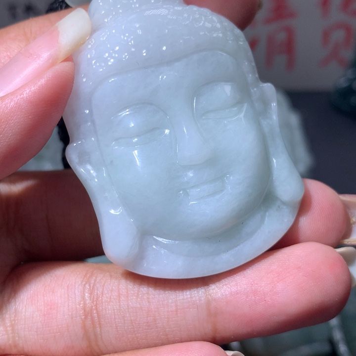 翡翠未镶嵌颈饰保真天然a货翡翠