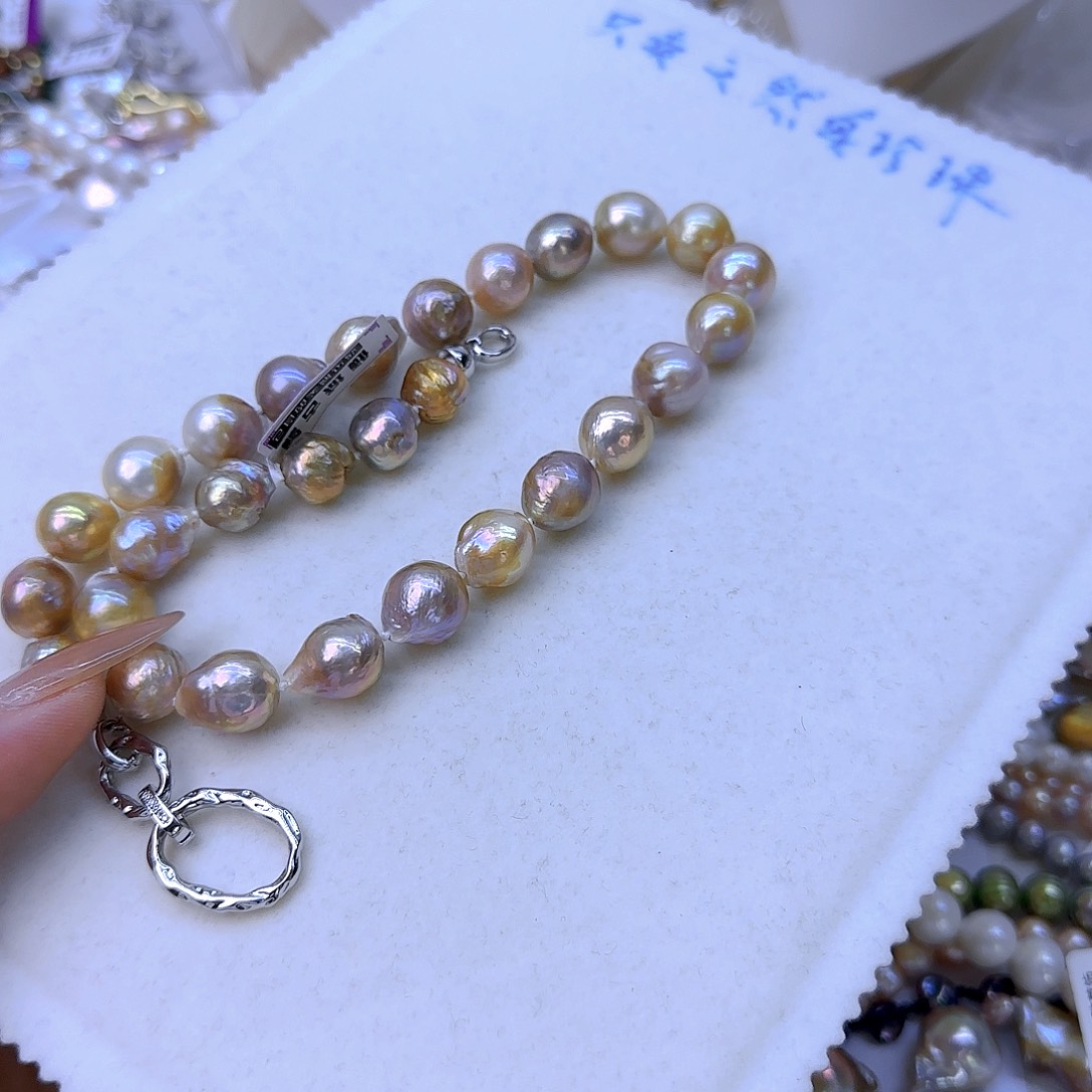 未镶嵌项链定制984淡水珍珠粗****头