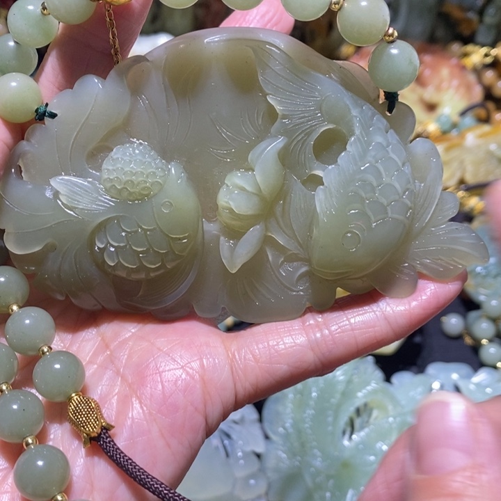 岫玉岫玉吊坠未镶嵌