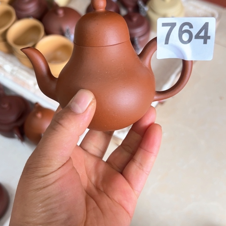 紫砂茶壶小红泥半手工150cc左右