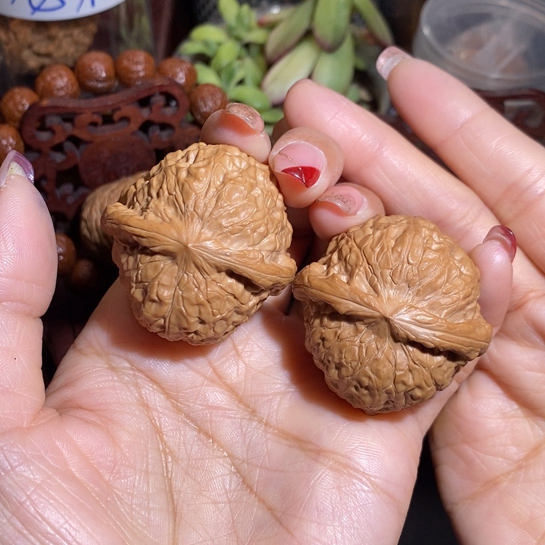 文玩核桃把件41南瓜墩