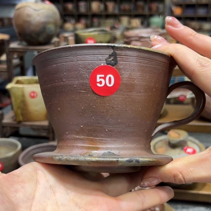 备前咖啡滤杯可做茶漏