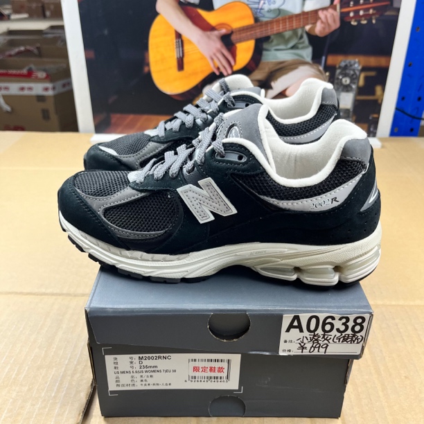 A0638 NEW BALANCE M2002RNC 38码运动鞋直播微瑕疵 无售后
